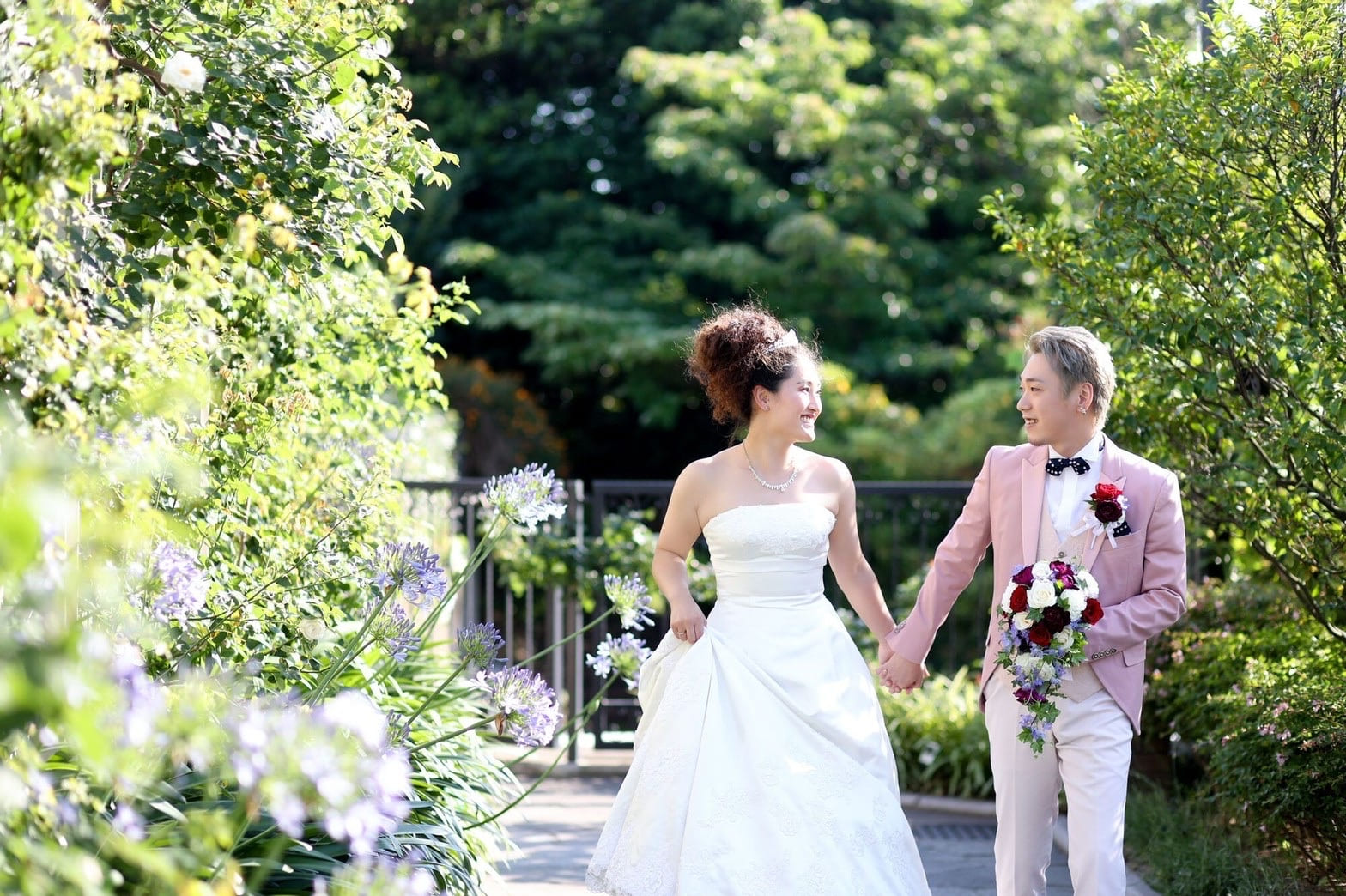 自然の中で叶える、ふたりらしい１枚。ガーデンフォトウェディング🌿